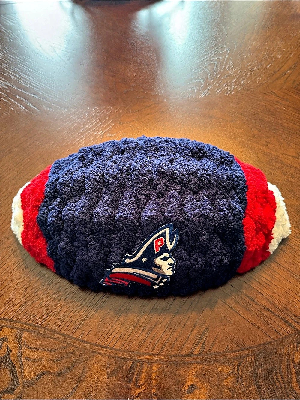 New England Patriots Half Football